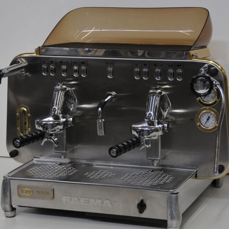 Refurbished FAEMA E61 Jubile Dual Fuel Fully Automatic Tall Cup  Espresso Coffee Machine